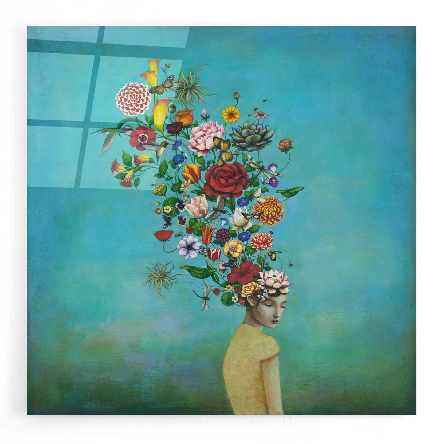 Epic Art 'A Mindful Garden' by Duy Huynh, Acrylic Glass Wall Art