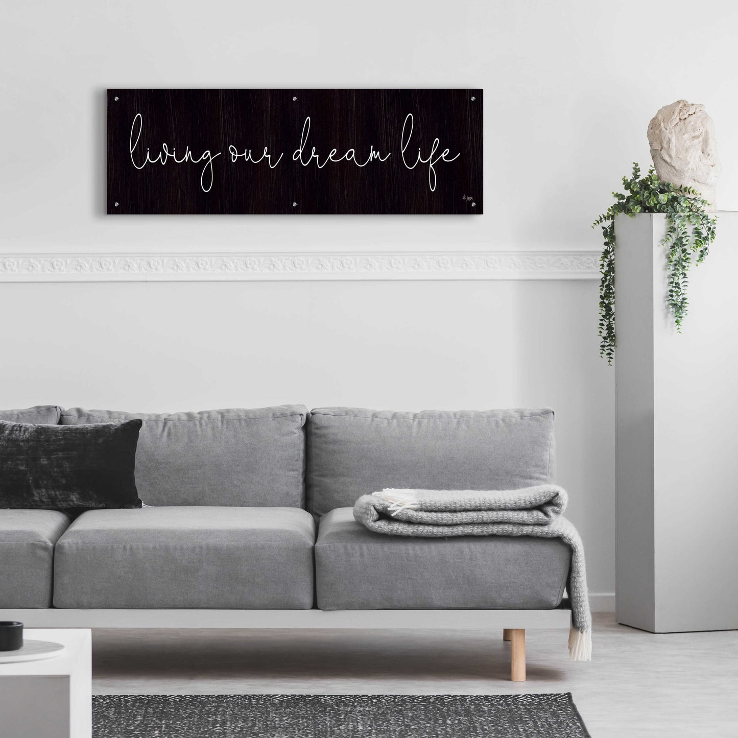 Epic Art 'Living Our Dream Life' by Jaxn Blvd., Acrylic Glass Wall Art,48x16