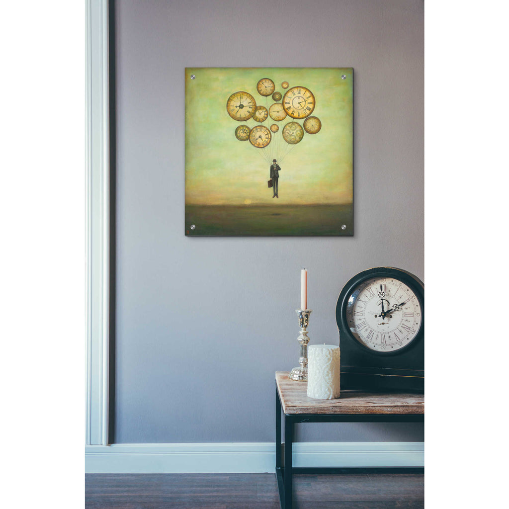 Epic Art 'Waiting for Time to Fly' by Duy Huynh, Acrylic Glass Wall Art,24x24