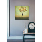 Epic Art 'Waiting for Time to Fly' by Duy Huynh, Acrylic Glass Wall Art,24x24