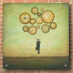 Epic Art 'Waiting for Time to Fly' by Duy Huynh, Acrylic Glass Wall Art,36x36