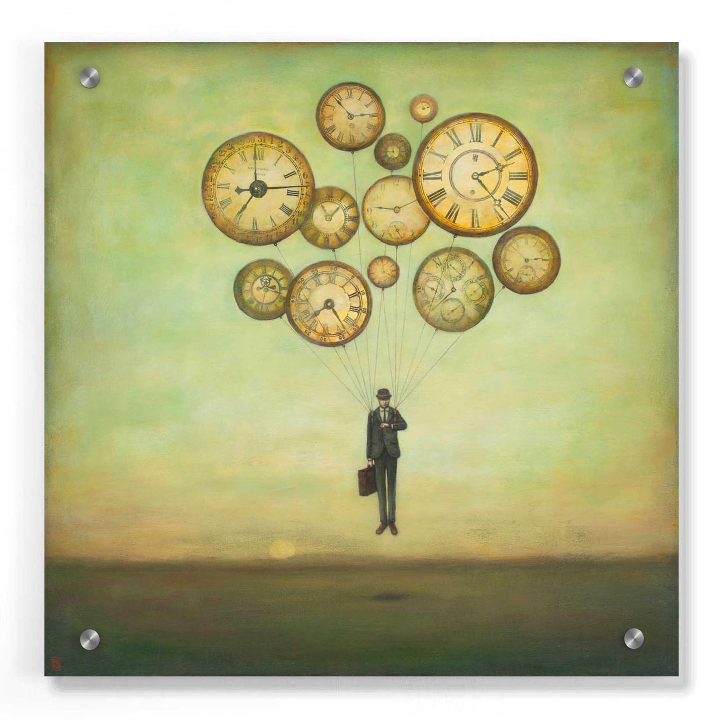 Epic Art 'Waiting for Time to Fly' by Duy Huynh, Acrylic Glass Wall Art,36x36