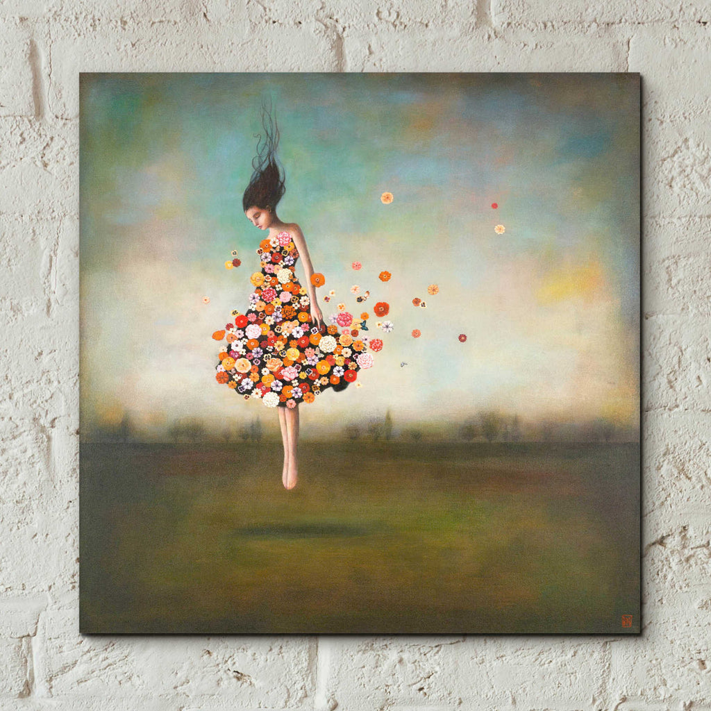 Epic Art 'Boundlessness in Bloom' by Duy Huynh, Acrylic Glass Wall Art,12x12