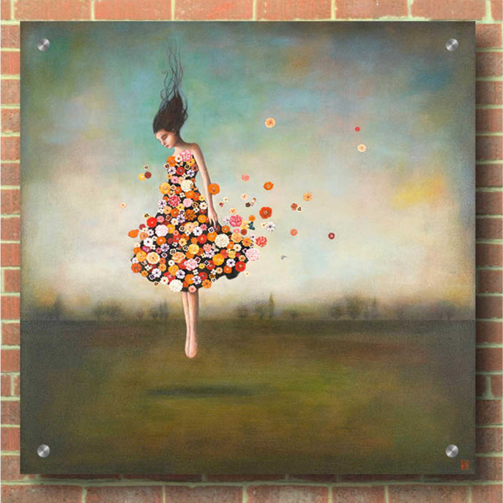 Epic Art 'Boundlessness in Bloom' by Duy Huynh, Acrylic Glass Wall Art,36x36