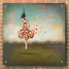 Epic Art 'Boundlessness in Bloom' by Duy Huynh, Acrylic Glass Wall Art,36x36
