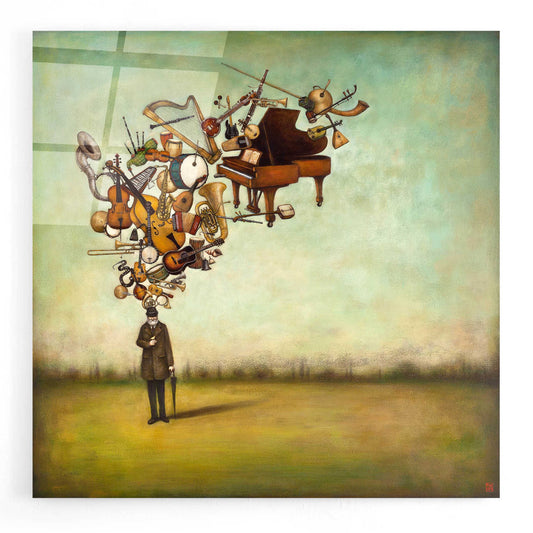 Epic Art 'Thanks for the Melodies' by Duy Huynh, Acrylic Glass Wall Art