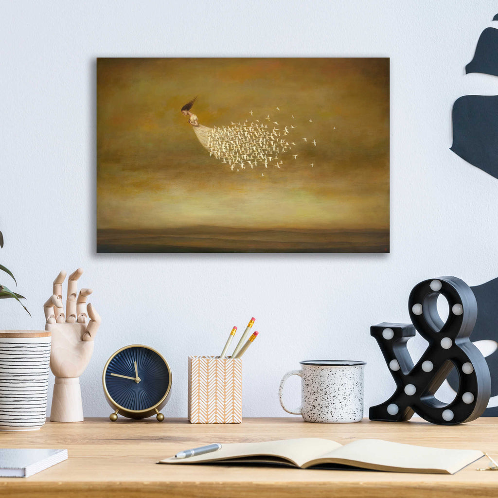 Epic Art 'Freeform' by Duy Huynh, Acrylic Glass Wall Art,16x12