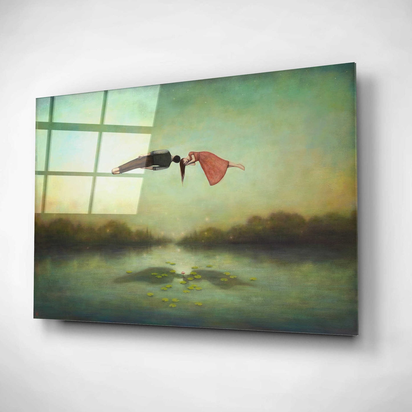 Epic Art 'Dreamers Meeting Place' by Duy Huynh, Acrylic Glass Wall Art,16x12