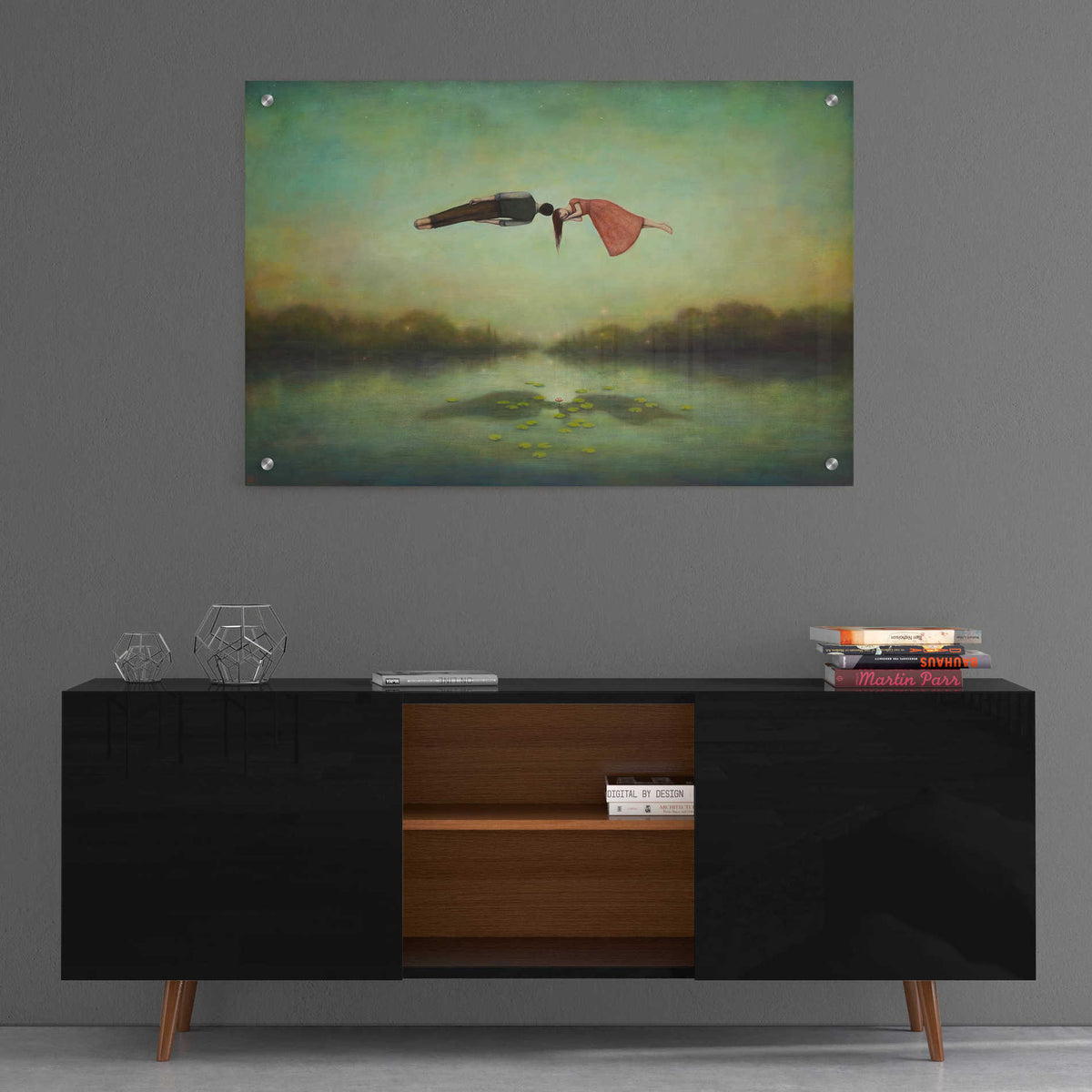 Epic Art 'Dreamers Meeting Place' by Duy Huynh, Acrylic Glass Wall Art,36x24
