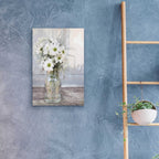 Epic Art 'Farmhouse Floral I' by Lori Deiter, Acrylic Glass Wall Art,16x24