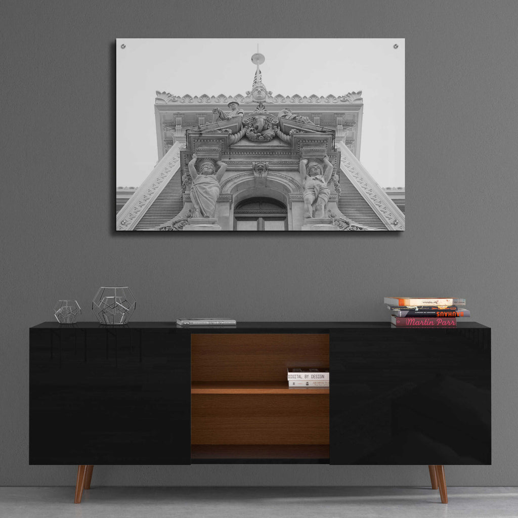 Epic Art 'Philadelphia Architecture' by Lori Deiter, Acrylic Glass Wall Art,36x24