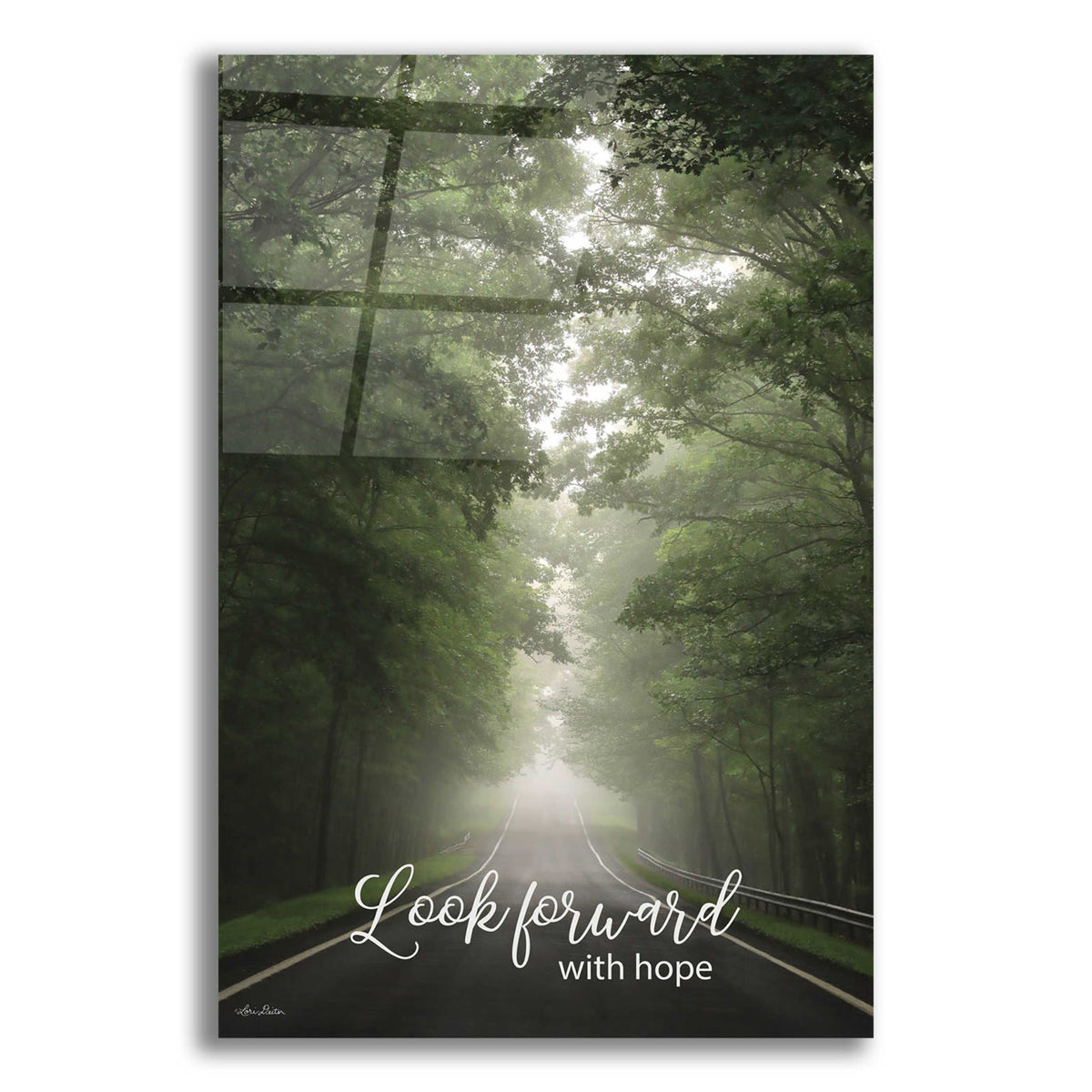 Epic Art 'Look Forward With Hope' by Lori Deiter, Acrylic Glass Wall Art