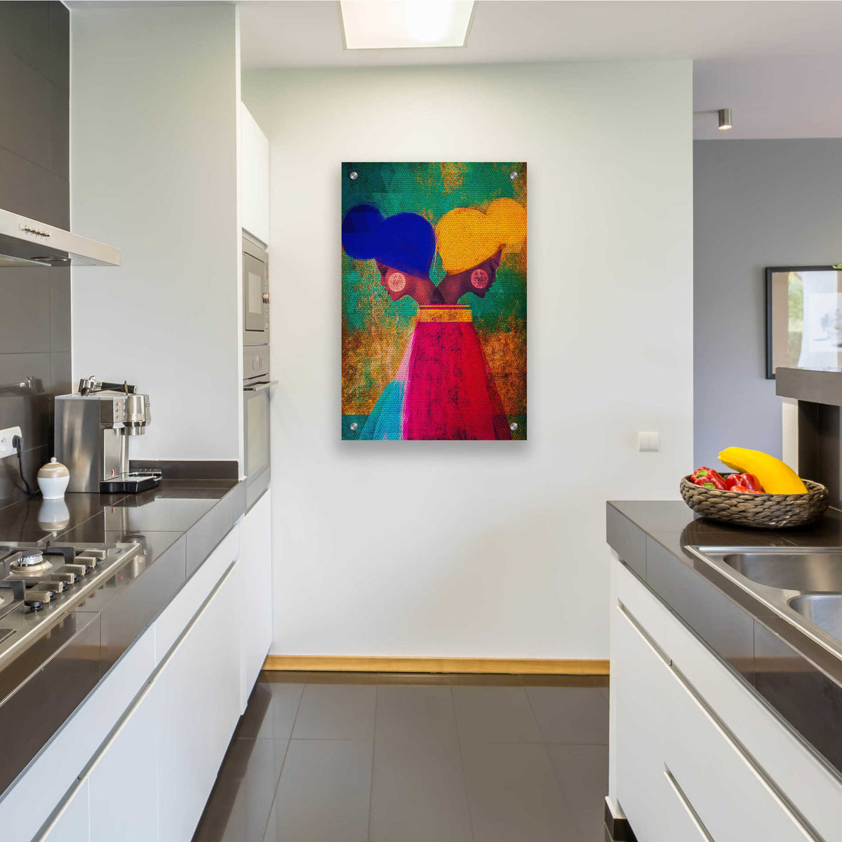'Easy Ease' by Erin Robinson, Acrylic Glass Wall Art,24x36