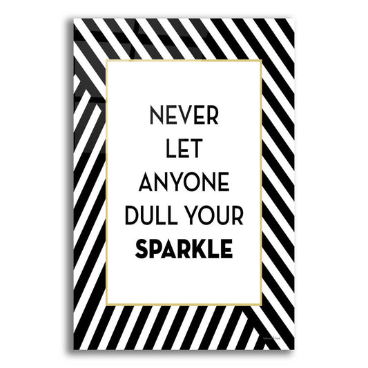 Epic Art 'Your Sparkle' by Lettered & Lined, Acrylic Glass Wall Art