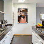 'Face Off No. 2' by Erin Robinson, Acrylic Glass Wall Art,24x36