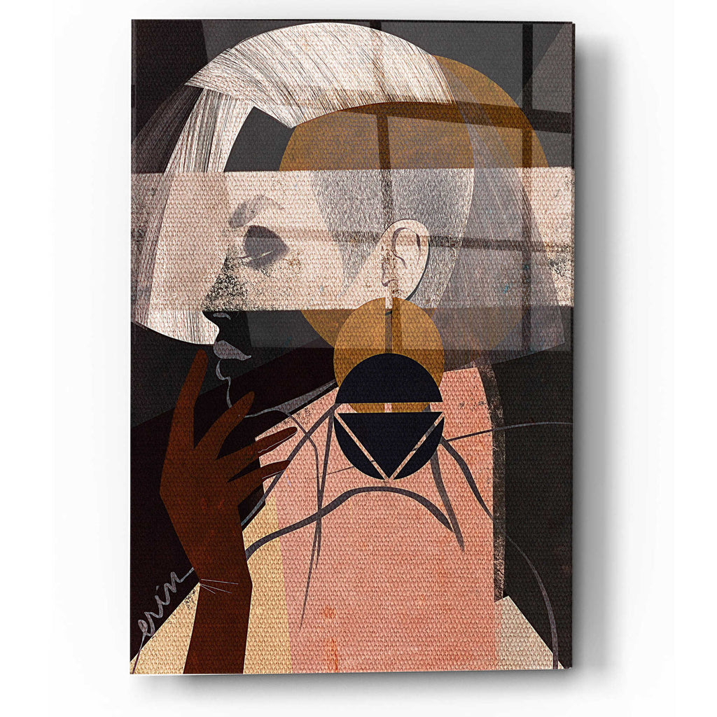 'Face Off No. 2' by Erin Robinson, Acrylic Glass Wall Art