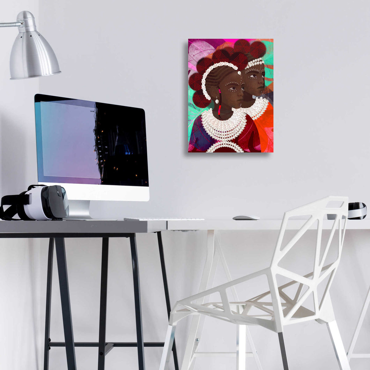 'Gemini' by Erin Robinson, Acrylic Glass Wall Art,12x16
