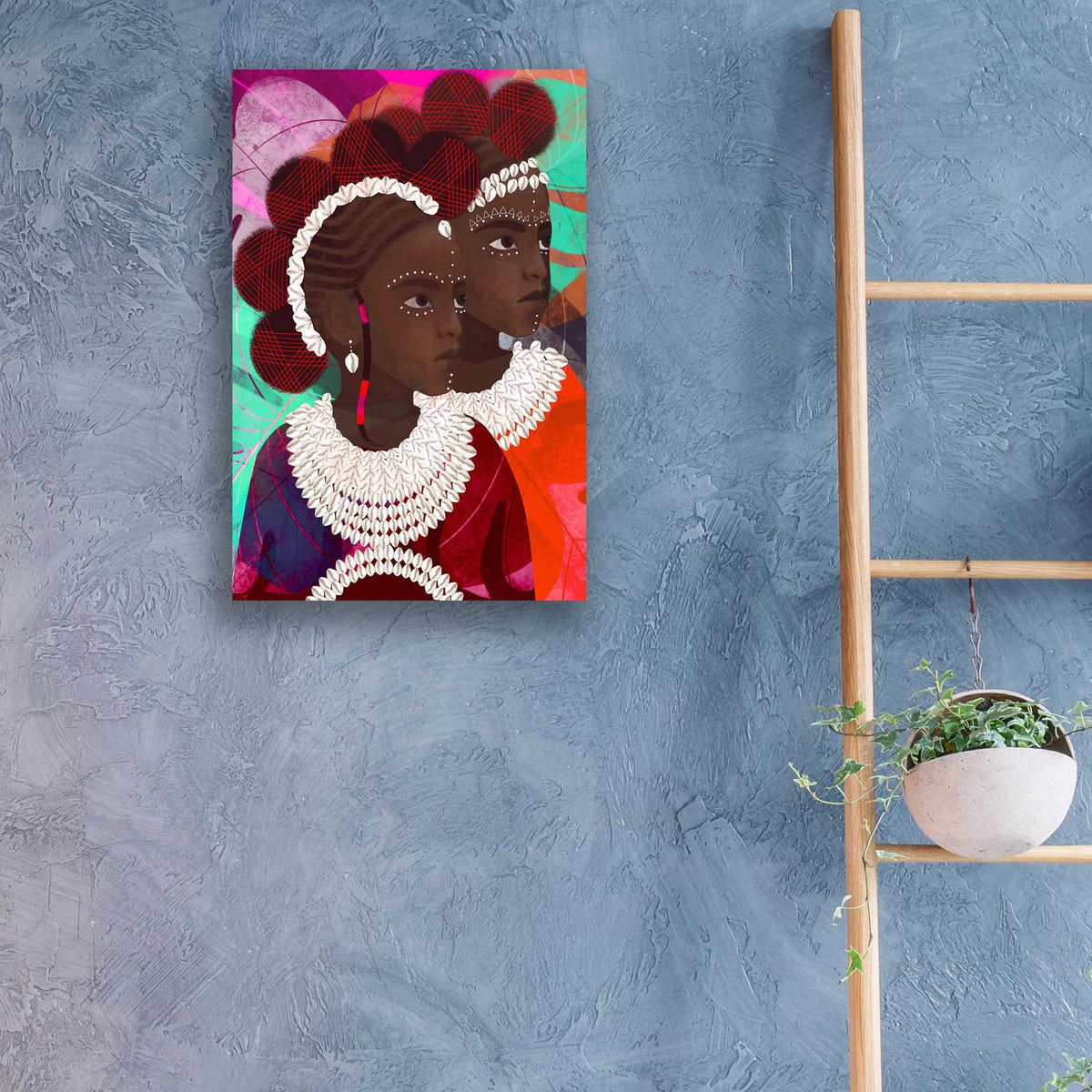'Gemini' by Erin Robinson, Acrylic Glass Wall Art,16x24
