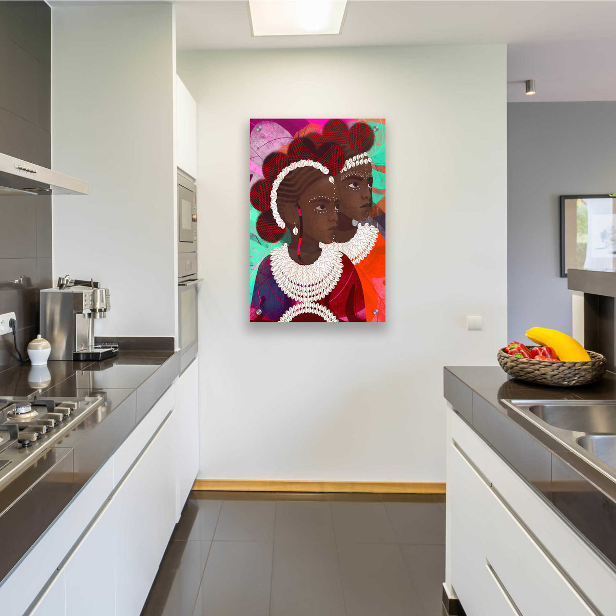 'Gemini' by Erin Robinson, Acrylic Glass Wall Art,24x36