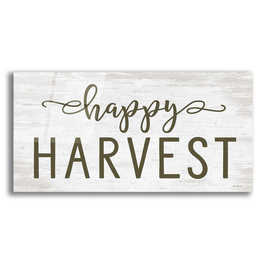 Epic Art 'Happy Harvest' by Lettered & Lined, Acrylic Glass Wall Art