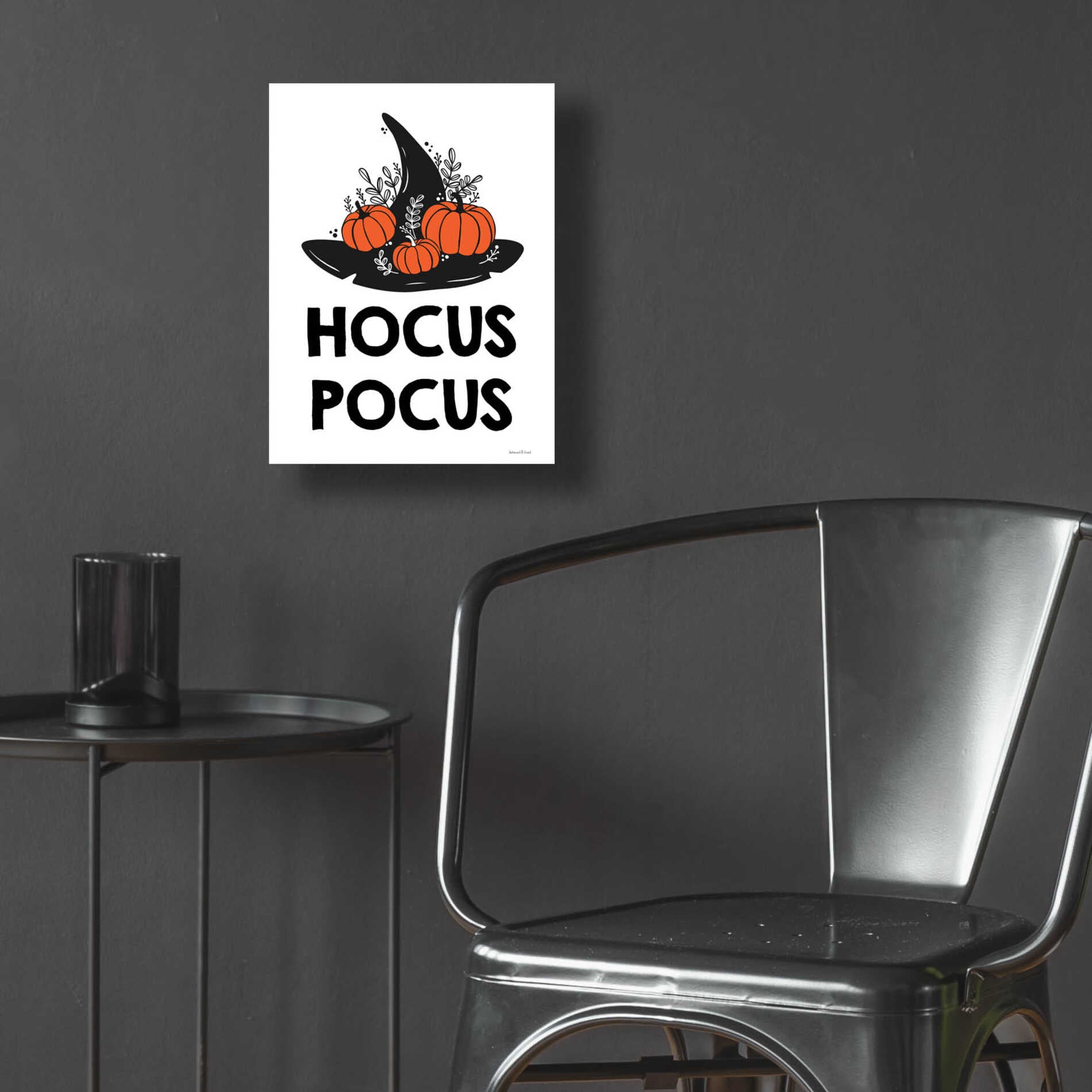 Epic Art 'Hocus Pocus' by Lettered & Lined, Acrylic Glass Wall Art,12x16