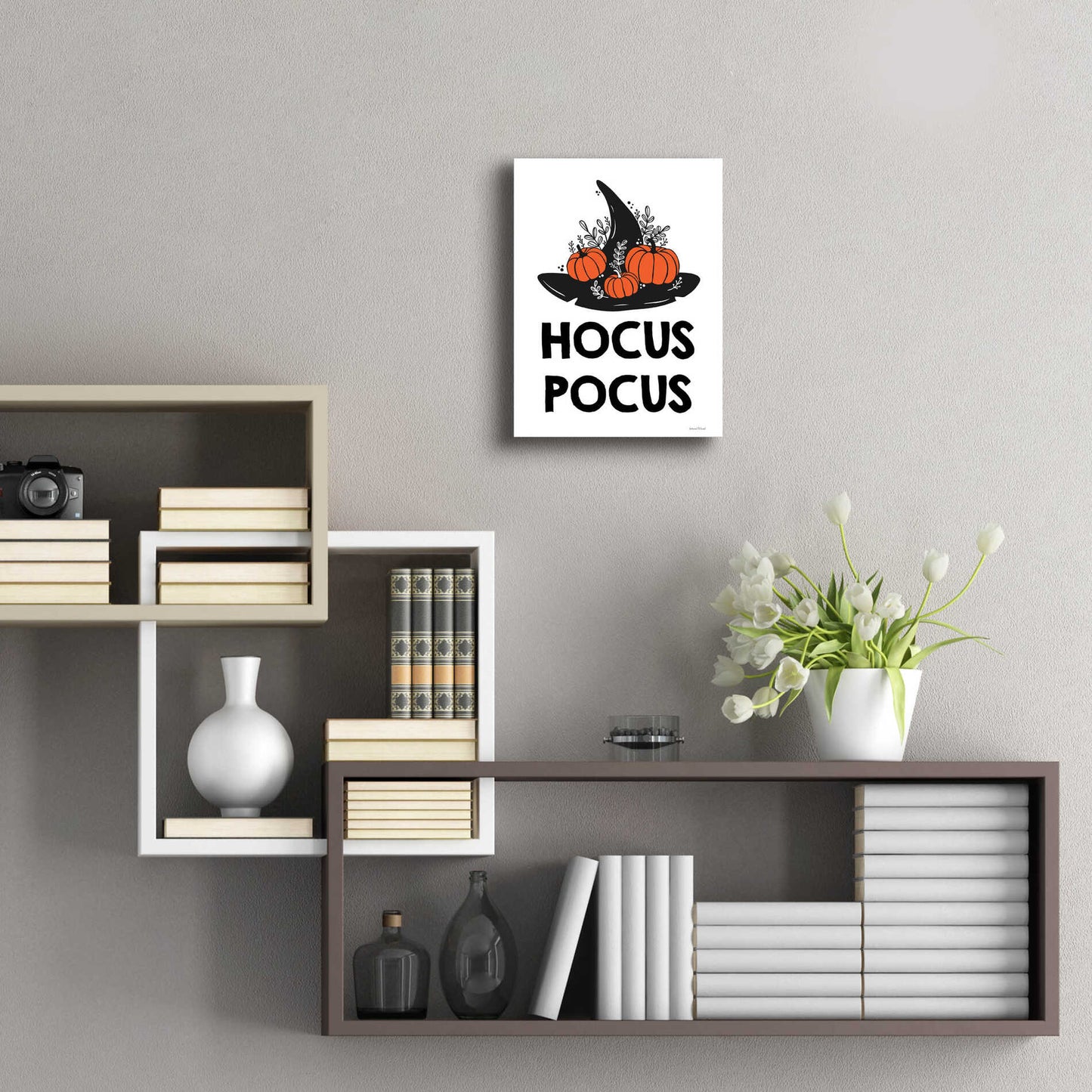 Epic Art 'Hocus Pocus' by Lettered & Lined, Acrylic Glass Wall Art,12x16