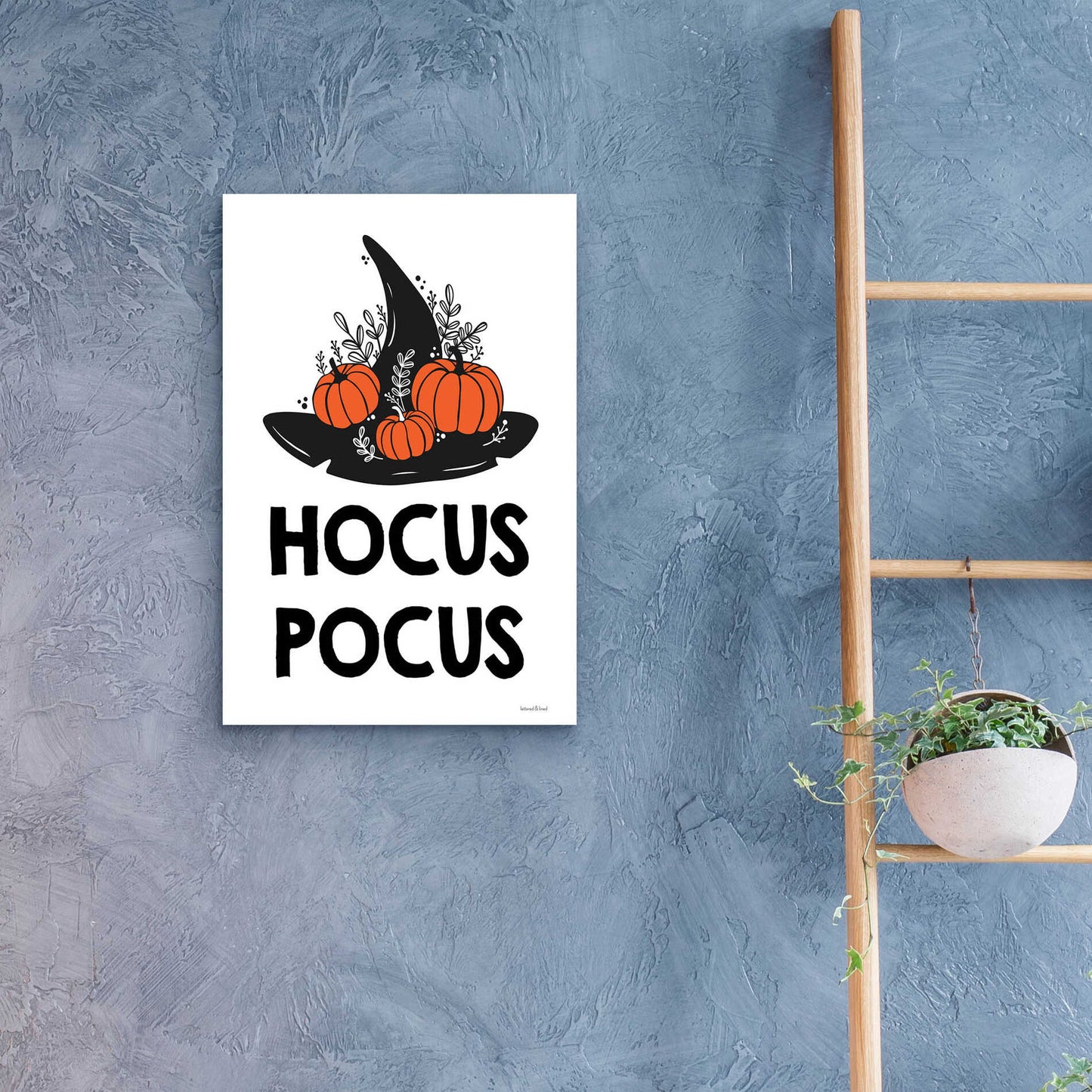 Epic Art 'Hocus Pocus' by Lettered & Lined, Acrylic Glass Wall Art,16x24