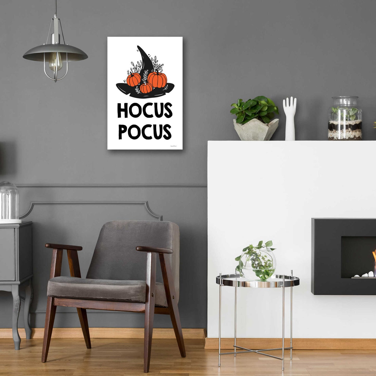 Epic Art 'Hocus Pocus' by Lettered & Lined, Acrylic Glass Wall Art,16x24