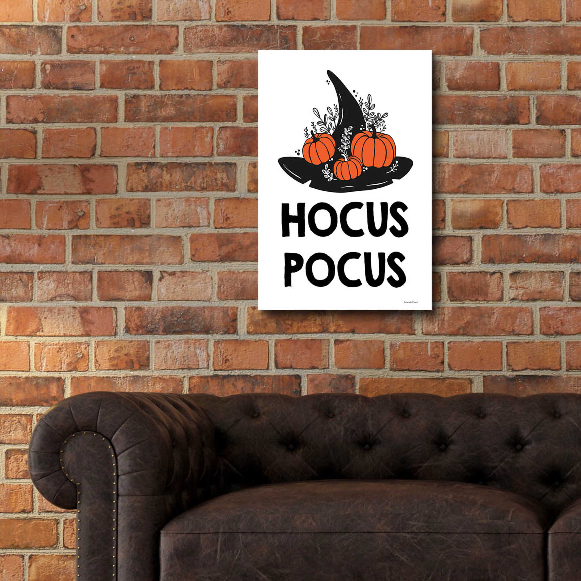 Epic Art 'Hocus Pocus' by Lettered & Lined, Acrylic Glass Wall Art,16x24