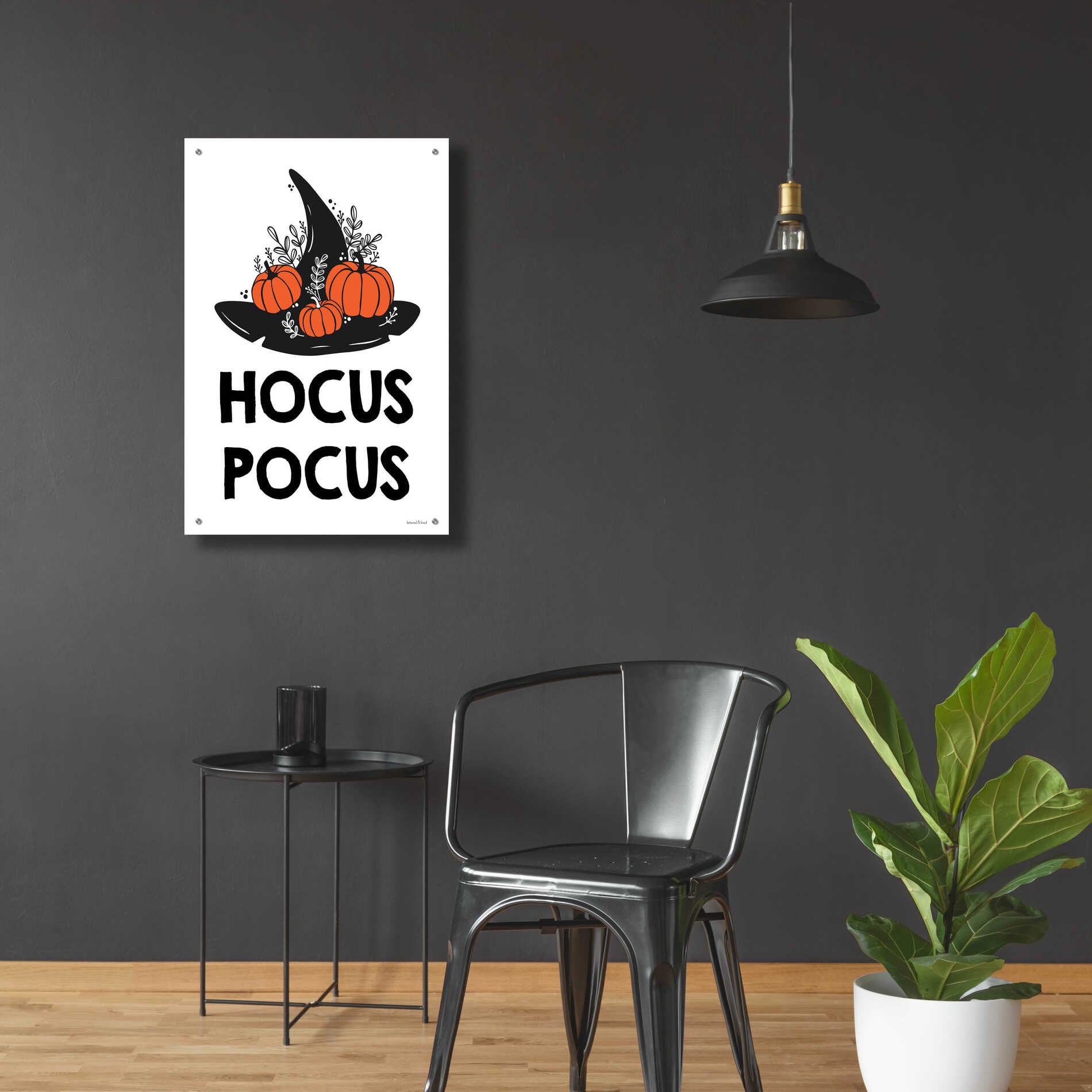 Epic Art 'Hocus Pocus' by Lettered & Lined, Acrylic Glass Wall Art,24x36