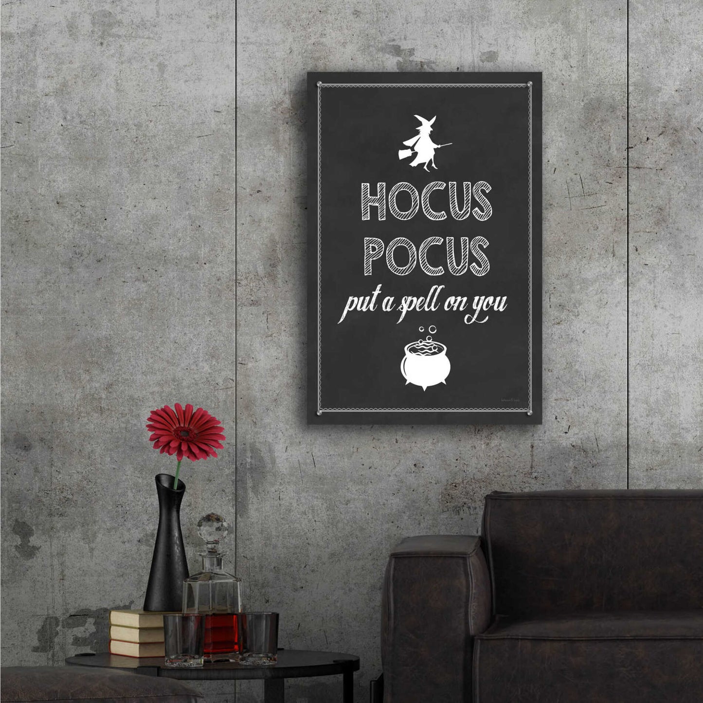 Epic Art 'Put A Spell On You' by Lettered & Lined, Acrylic Glass Wall Art,24x36