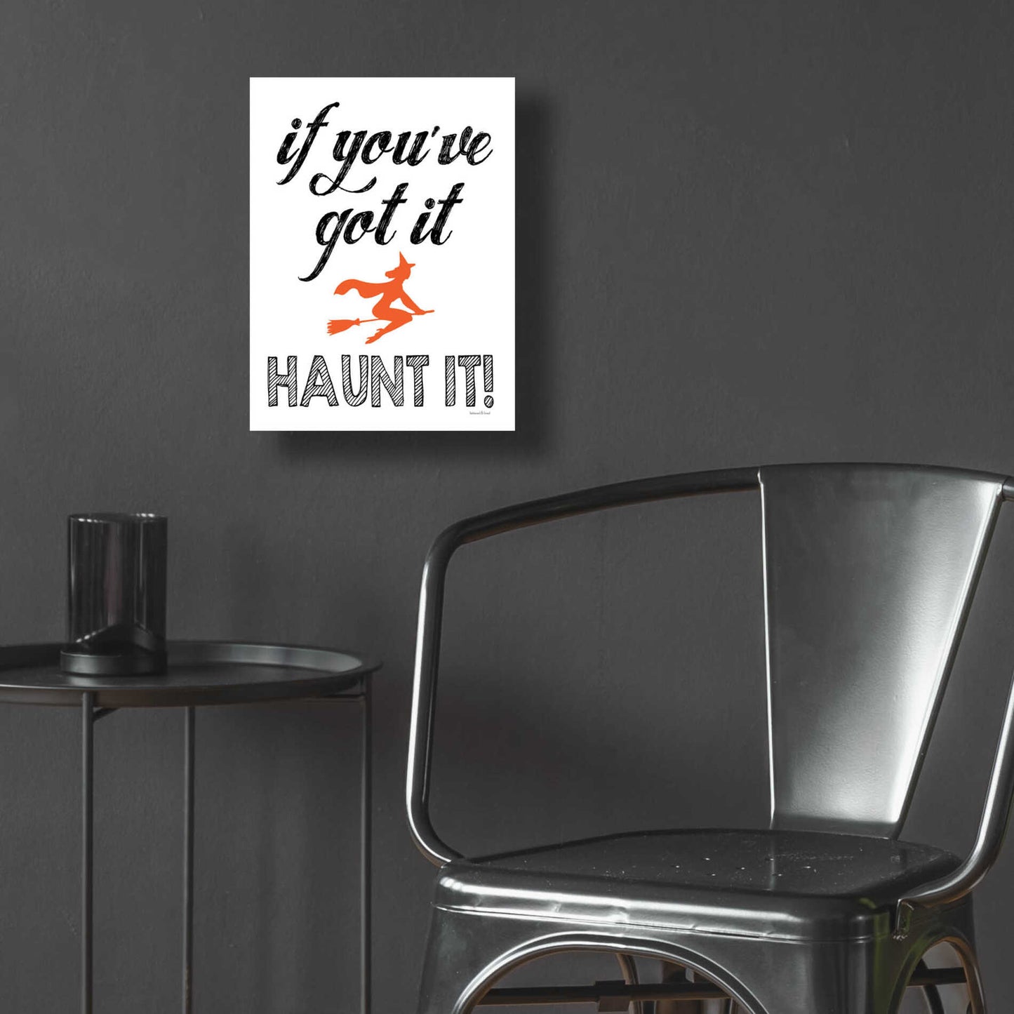 Epic Art 'Haunt It' by Lettered & Lined, Acrylic Glass Wall Art,12x16