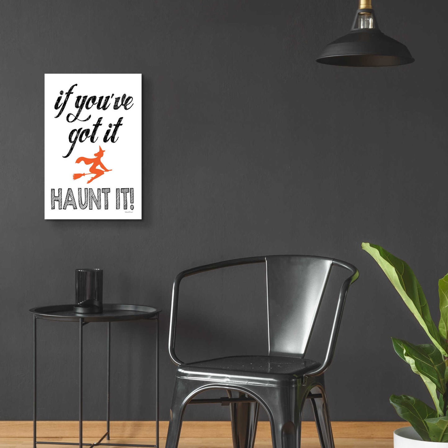 Epic Art 'Haunt It' by Lettered & Lined, Acrylic Glass Wall Art,16x24