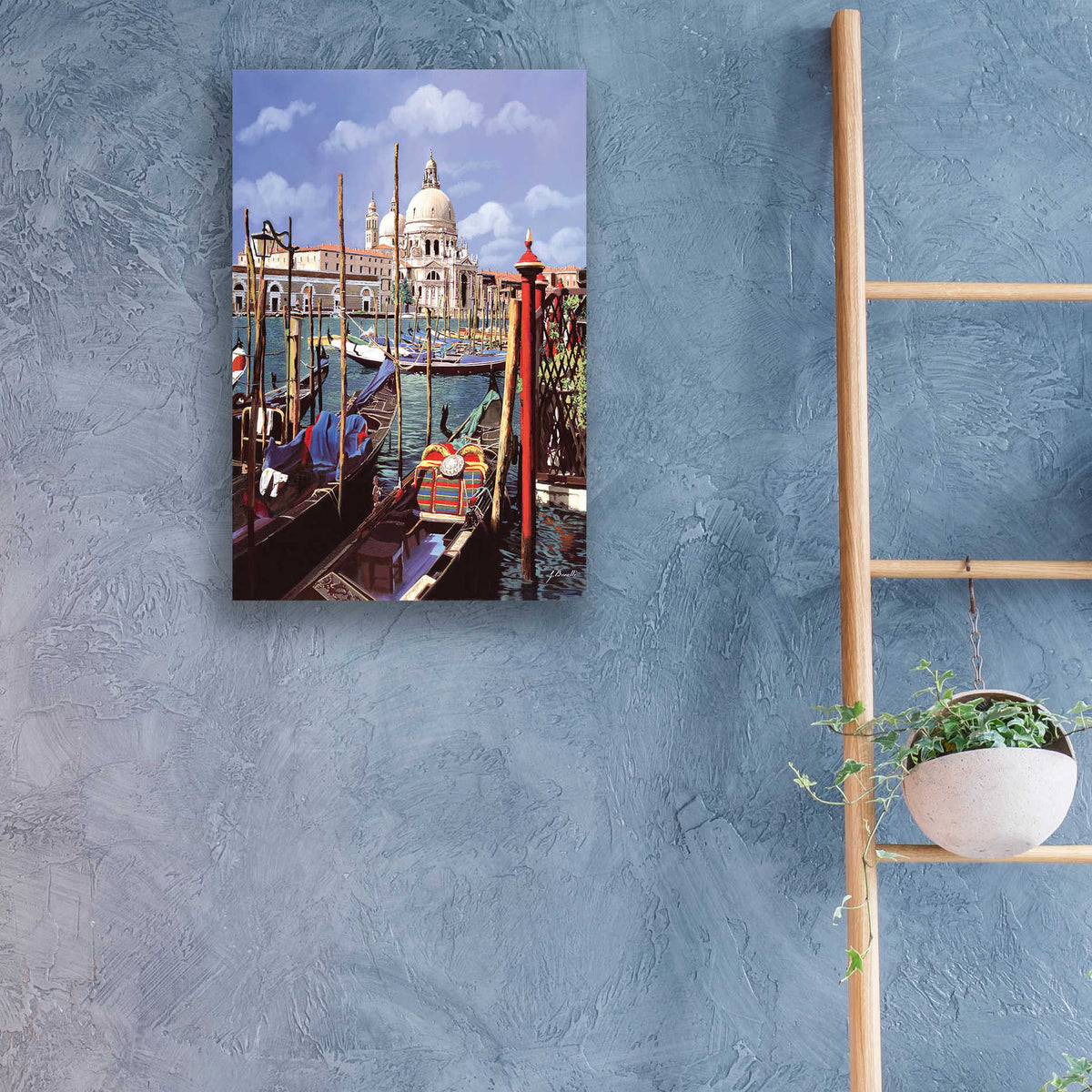 Epic Art 'Chiesa Della Salute' by Guido Borelli, Acrylic Glass Wall Art,16x24