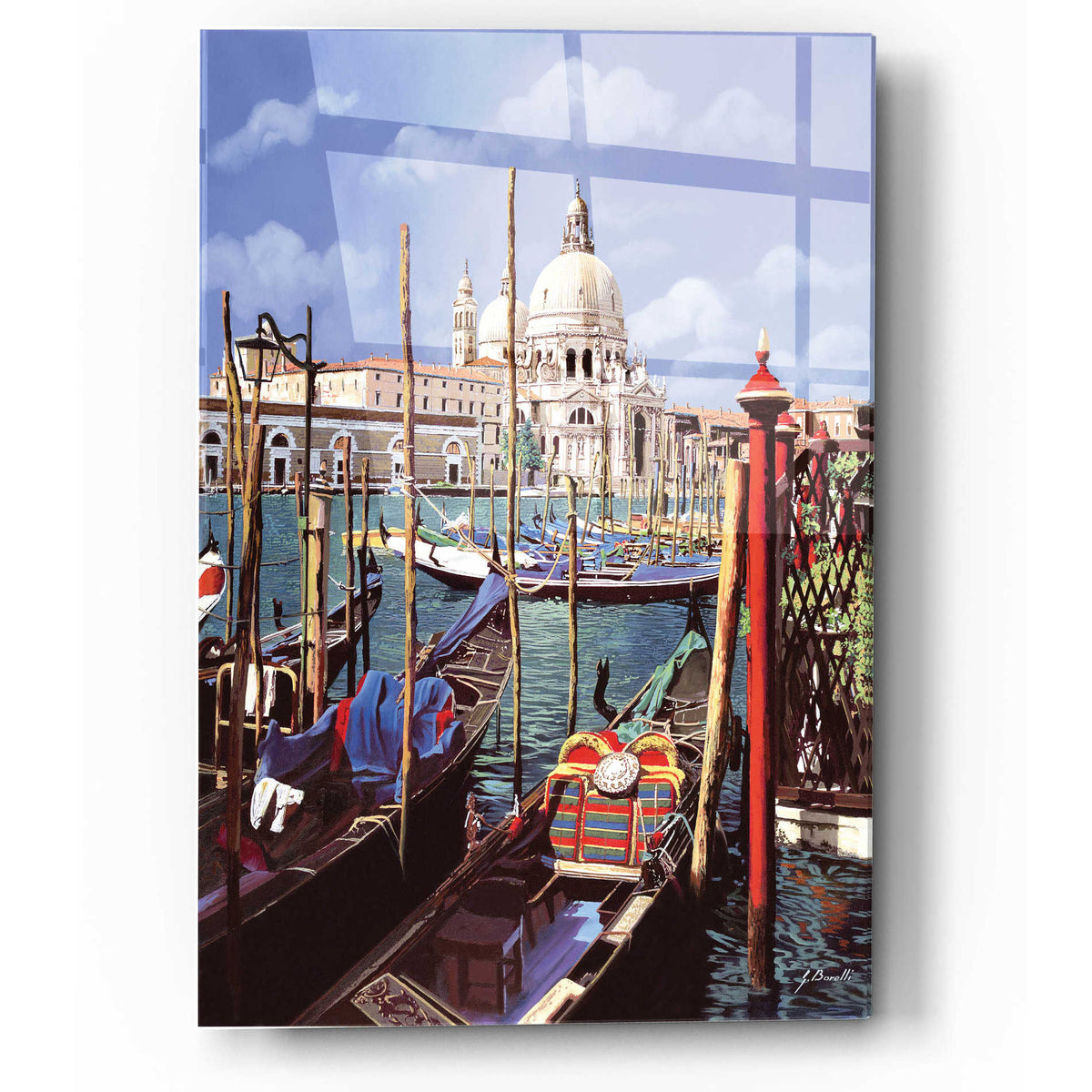 Epic Art 'Chiesa Della Salute' by Guido Borelli, Acrylic Glass Wall Art