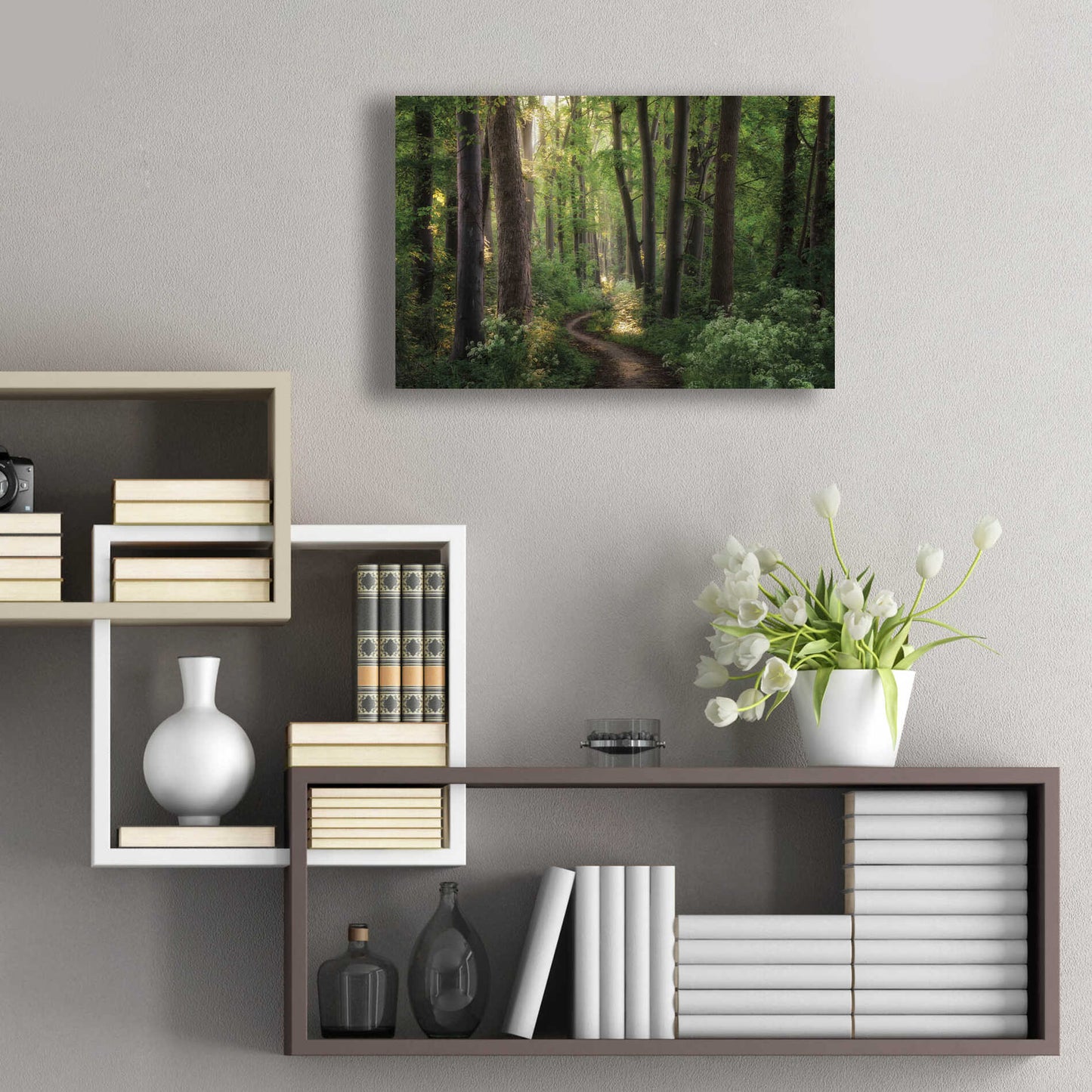 Epic Art 'Spring Chaos' by Martin Podt, Acrylic Glass Wall Art,24x16