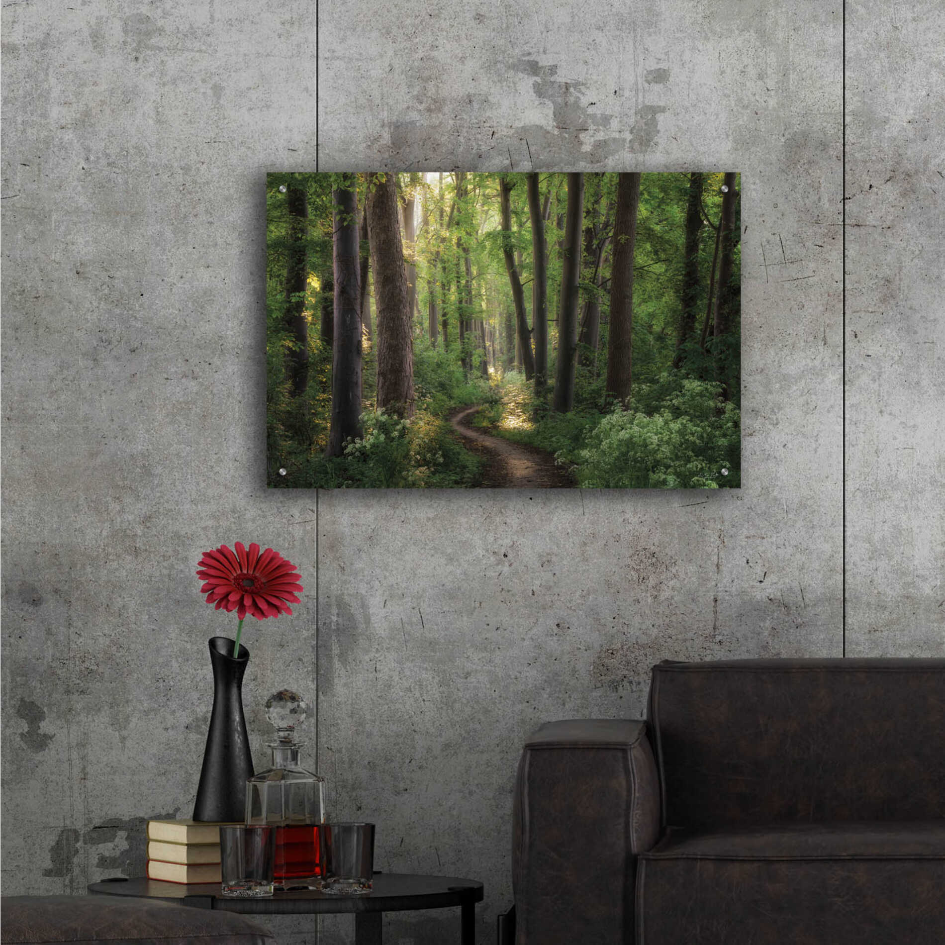 Epic Art 'Spring Chaos' by Martin Podt, Acrylic Glass Wall Art,36x24