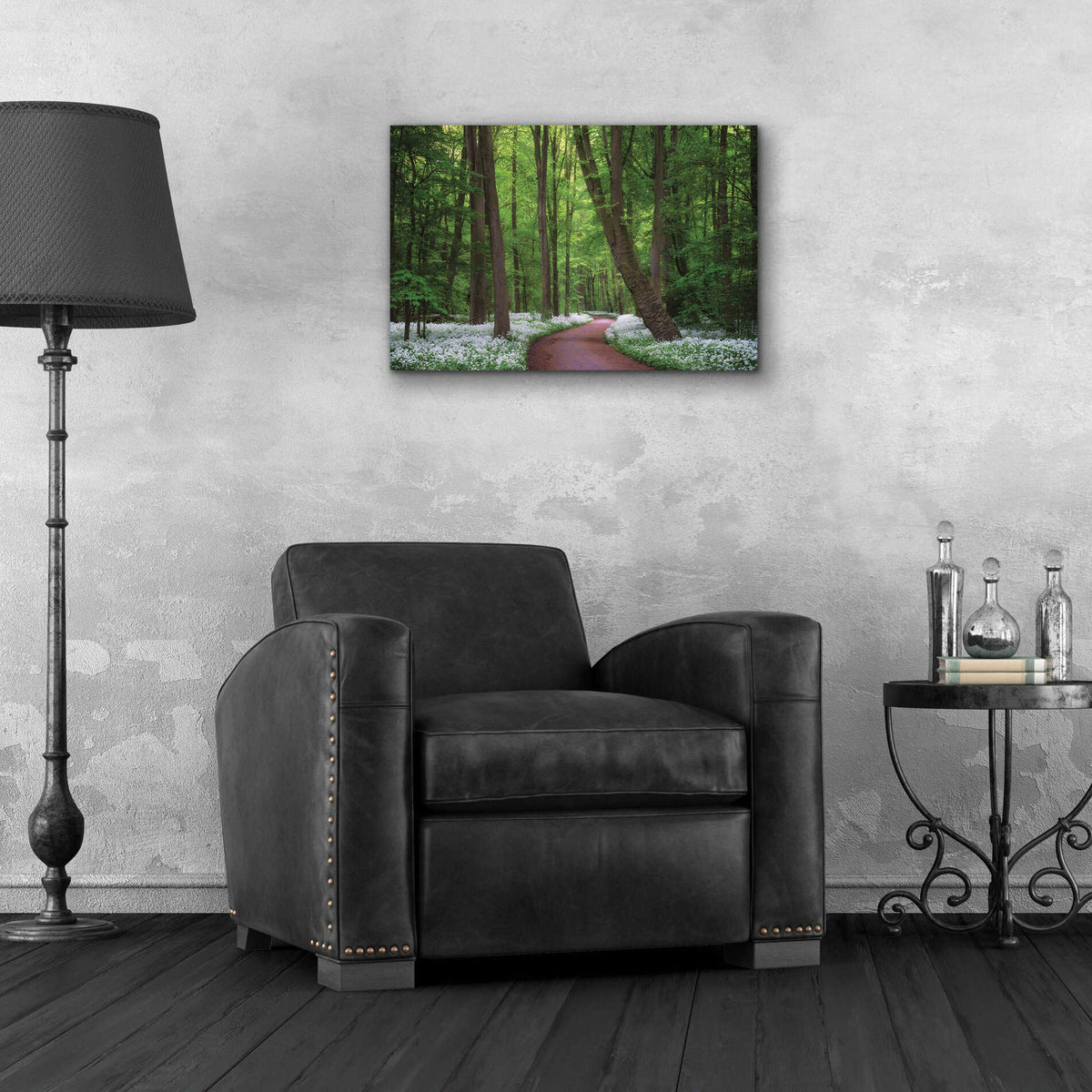 Epic Art 'Fragrant Road' by Martin Podt, Acrylic Glass Wall Art,24x16