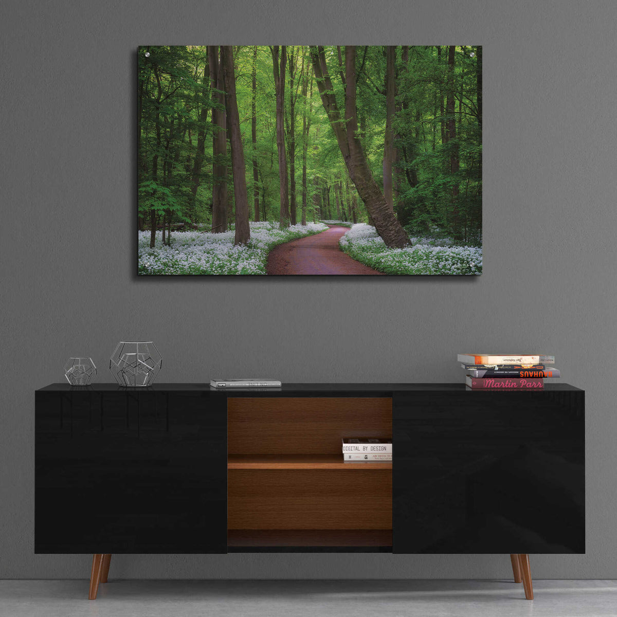 Epic Art 'Fragrant Road' by Martin Podt, Acrylic Glass Wall Art,36x24