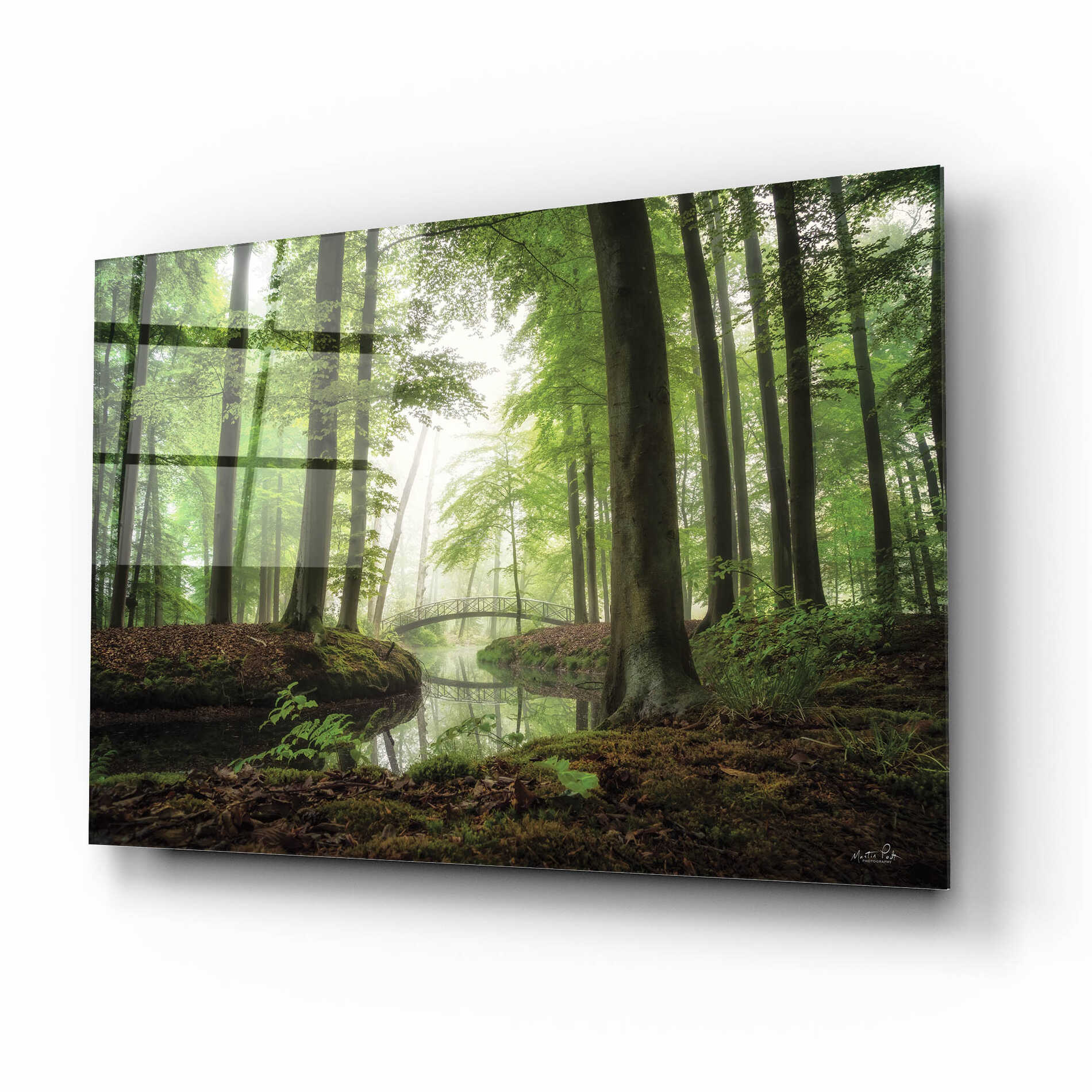 Epic Art 'On a Beautiful Morning' by Martin Podt, Acrylic Glass Wall Art,16x12