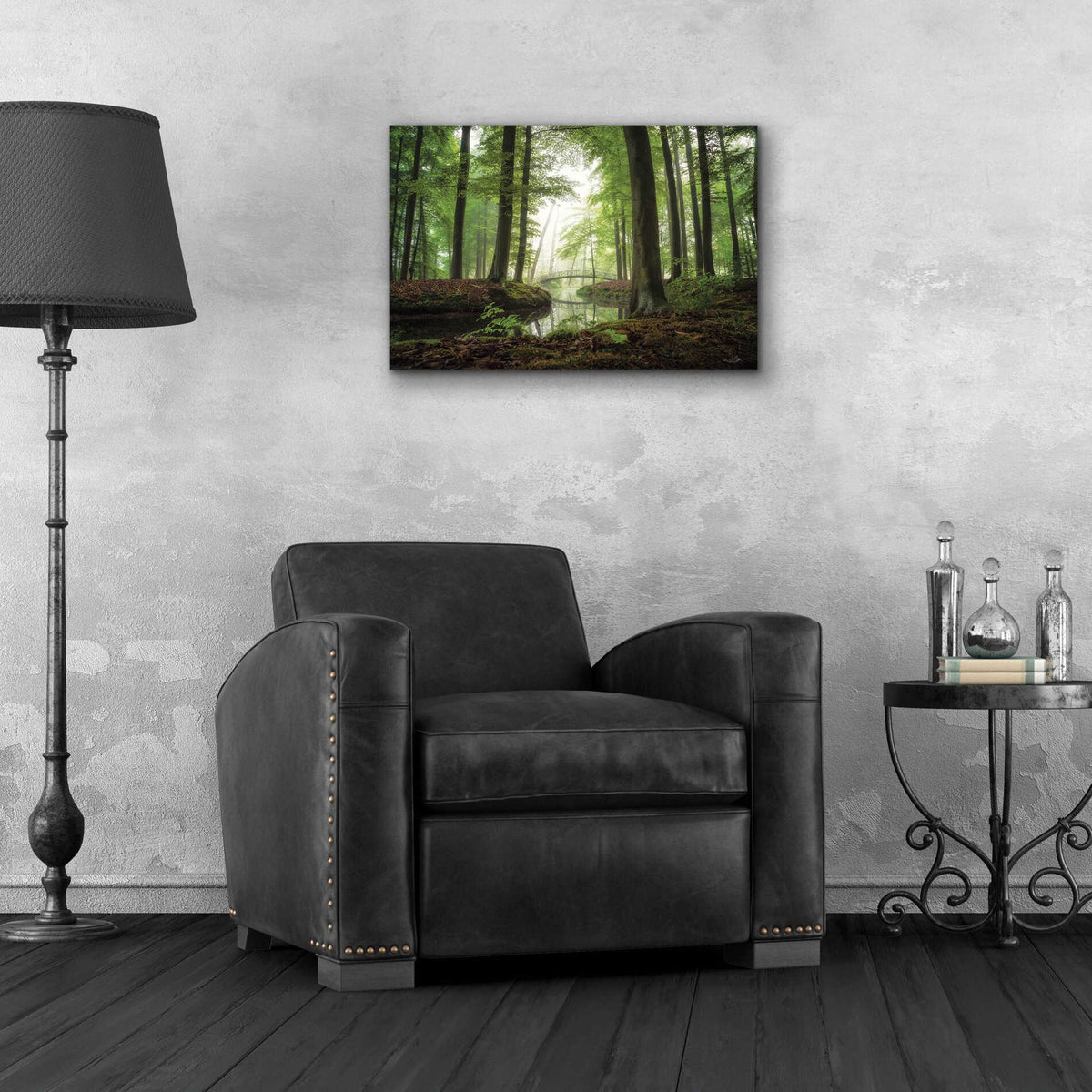 Epic Art 'On a Beautiful Morning' by Martin Podt, Acrylic Glass Wall Art,24x16