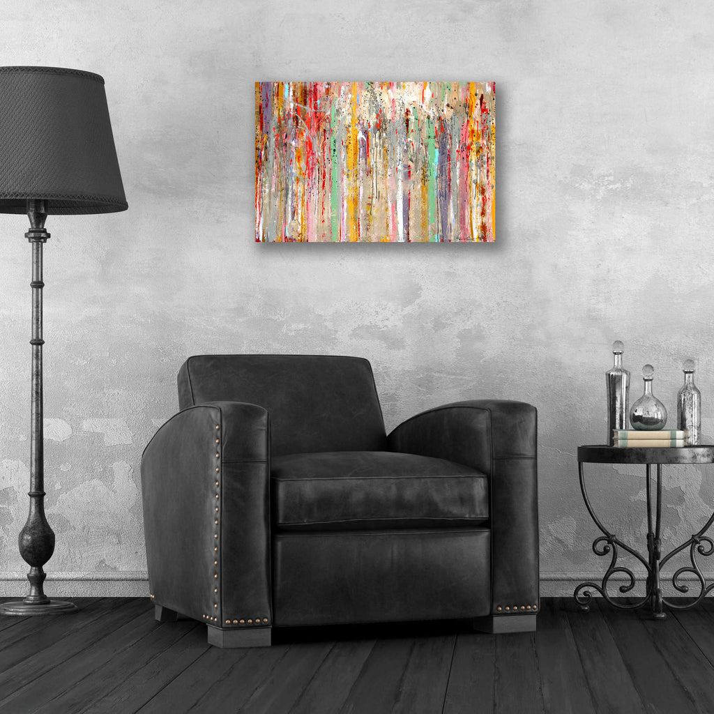 Epic Art 'Vertical Reflections' by Ingeborg Herckenrath, Acrylic Glass Wall Art,24x16