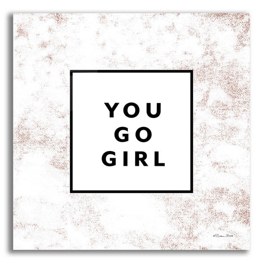 Epic Art 'You Go Girl Bold' by Susan Ball, Acrylic Glass Wall Art