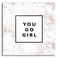 Epic Art 'You Go Girl Bold' by Susan Ball, Acrylic Glass Wall Art