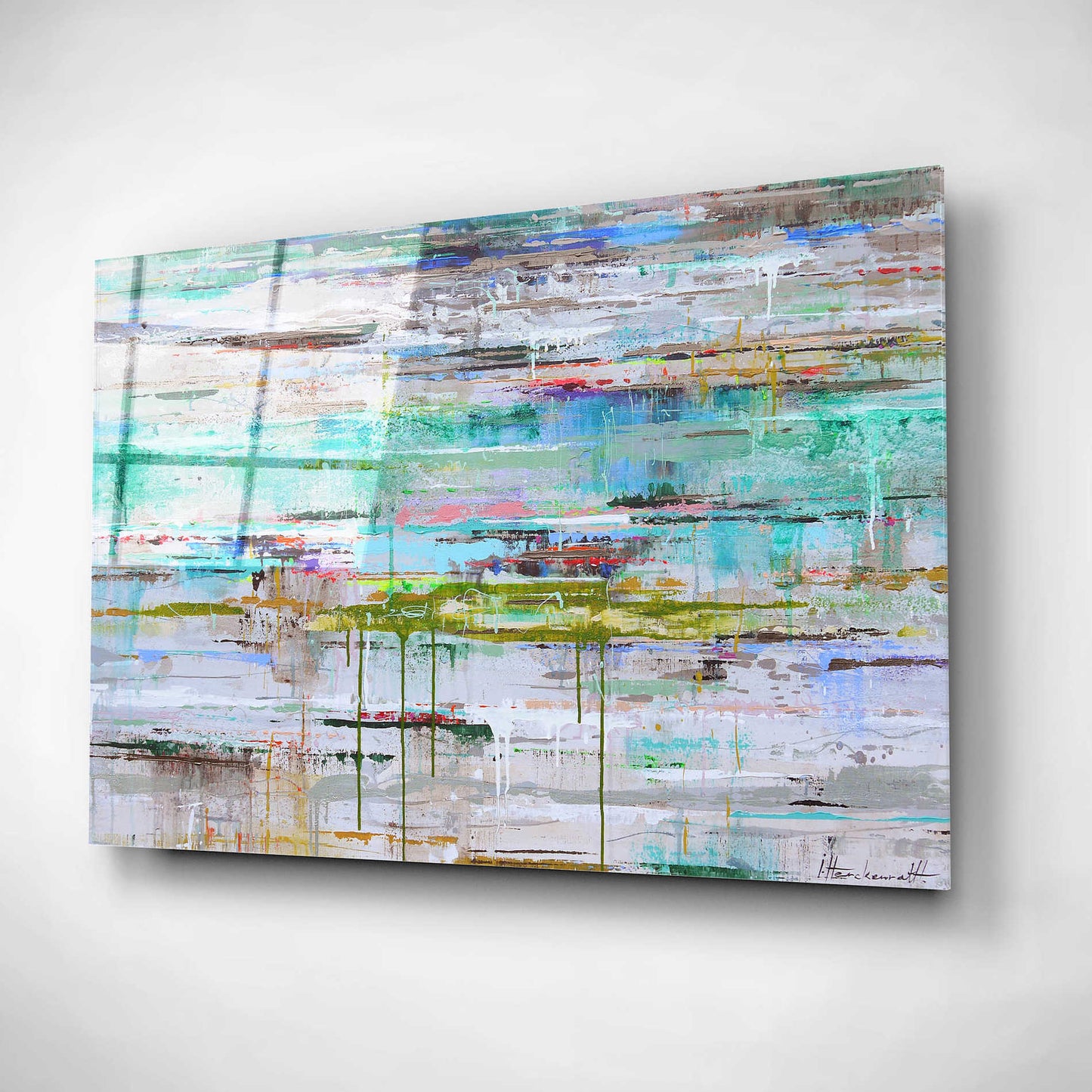 Epic Art 'Miami Reflection' by Ingeborg Herckenrath, Acrylic Glass Wall Art,24x16