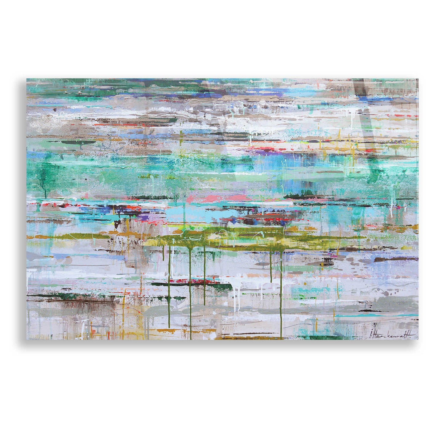 Epic Art 'Miami Reflection' by Ingeborg Herckenrath, Acrylic Glass Wall Art,24x16