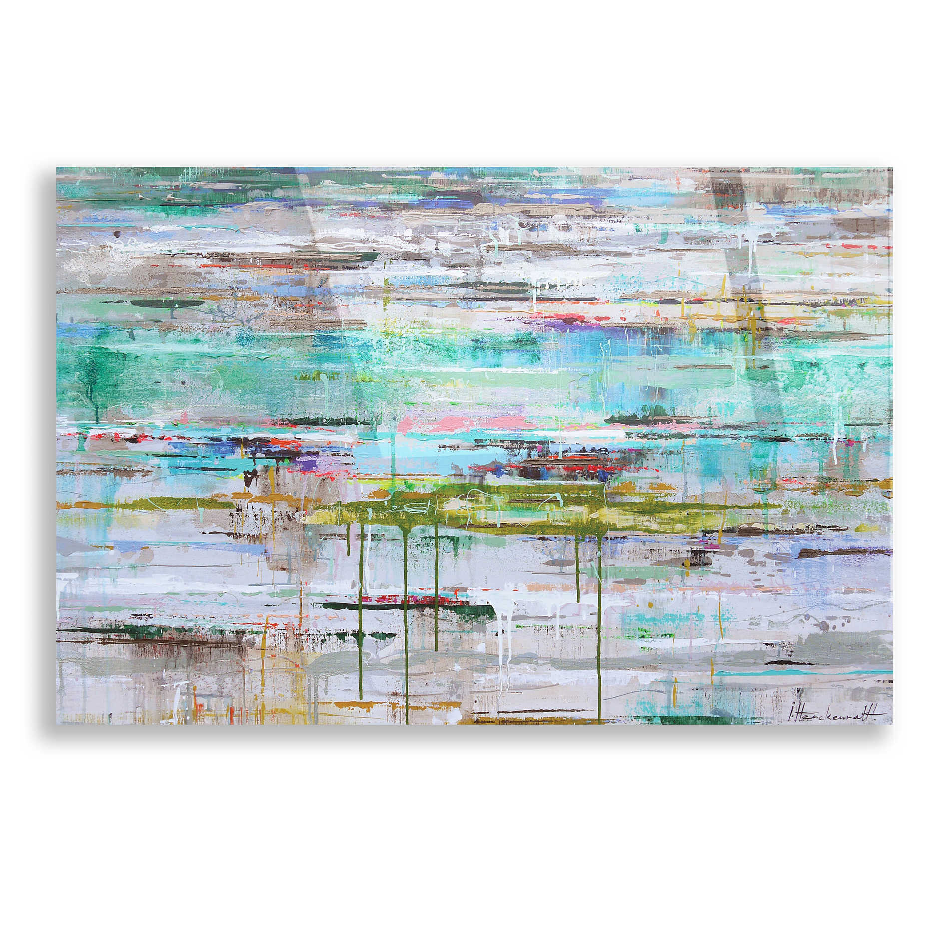 Epic Art 'Miami Reflection' by Ingeborg Herckenrath, Acrylic Glass Wall Art