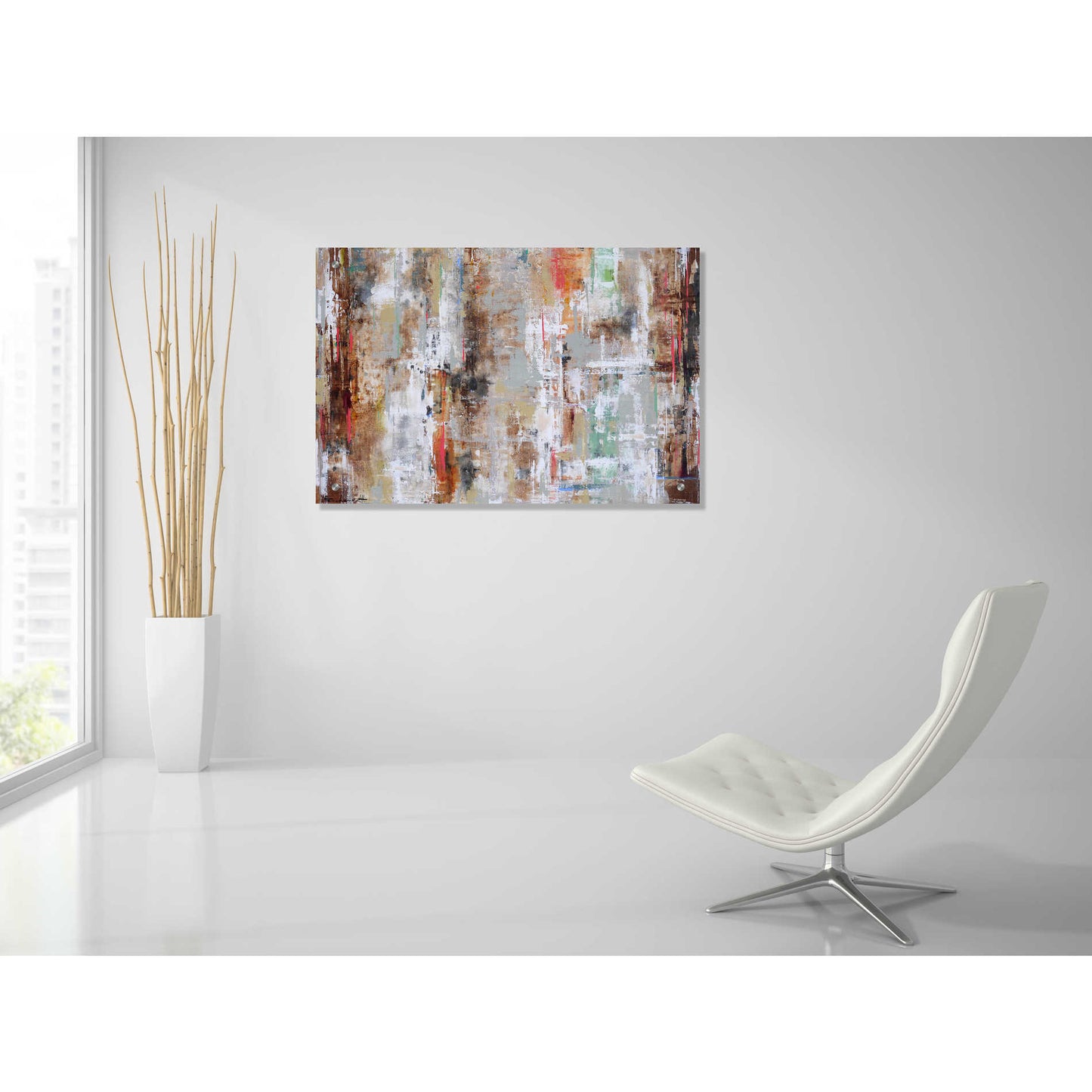 Epic Art 'Wood Reflection' by Ingeborg Herckenrath, Acrylic Glass Wall Art,36x24