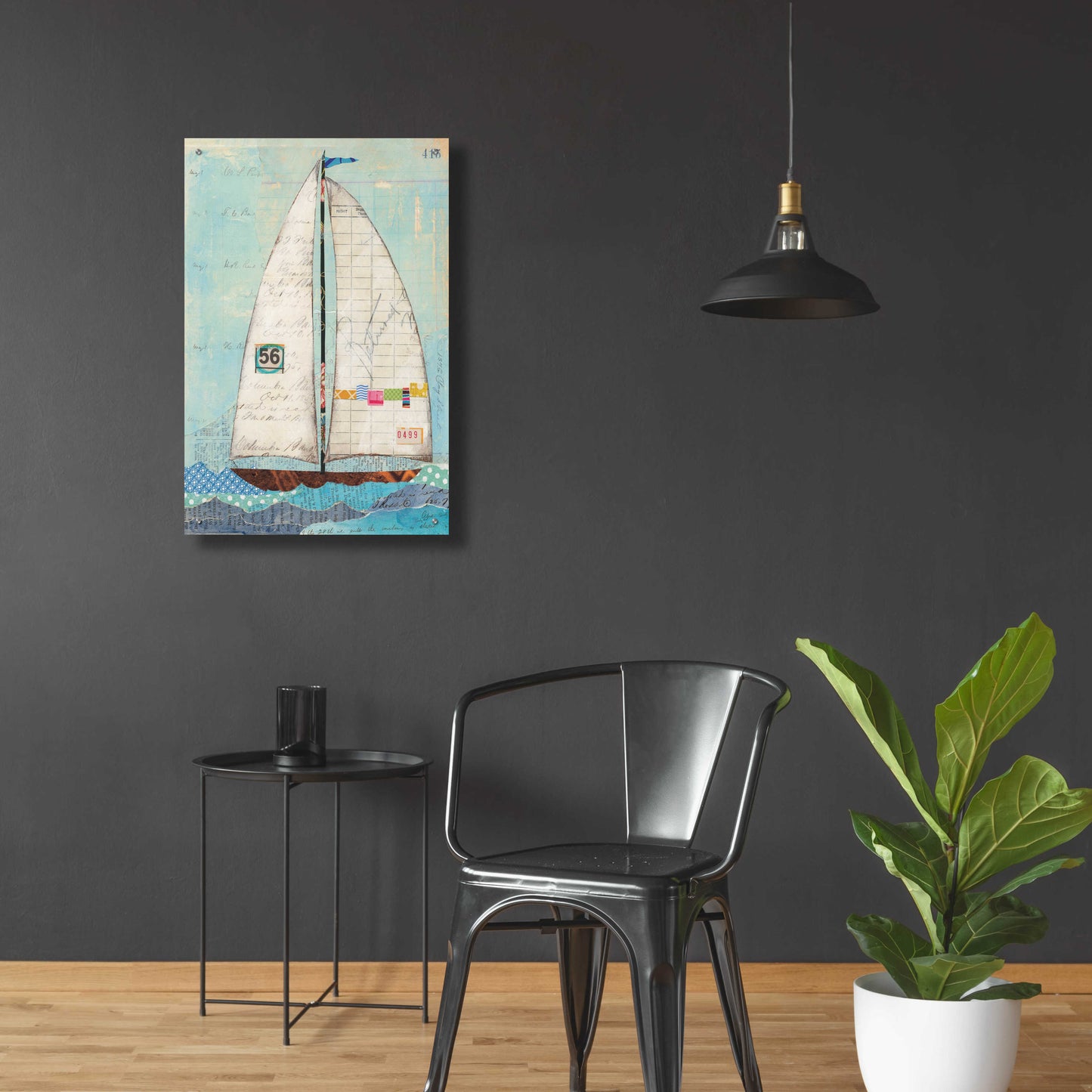 Epic Art 'At the Regatta IV' by Courtney Prahl, Acrylic Glass Wall Art,24x36