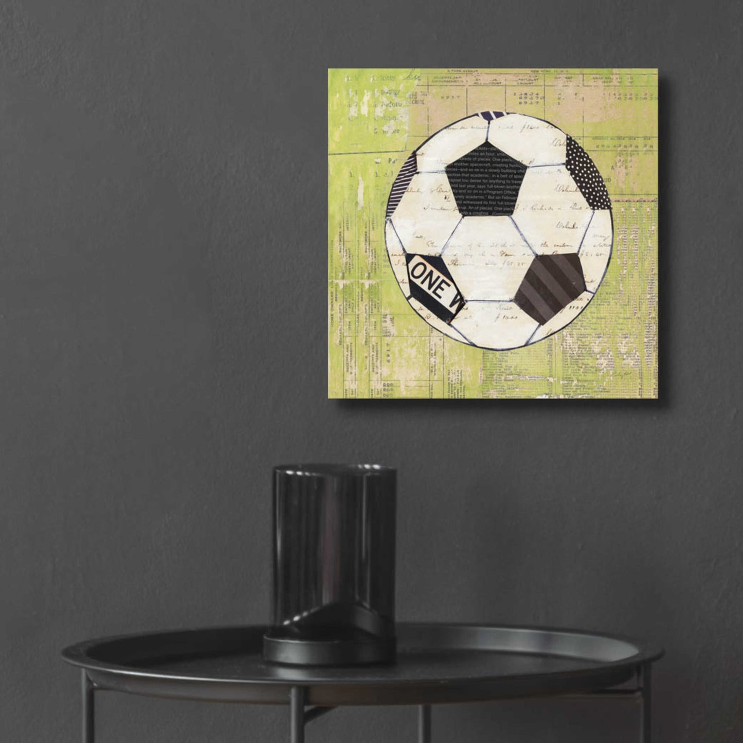 Epic Art 'Play Ball III' by Courtney Prahl, Acrylic Glass Wall Art,12x12